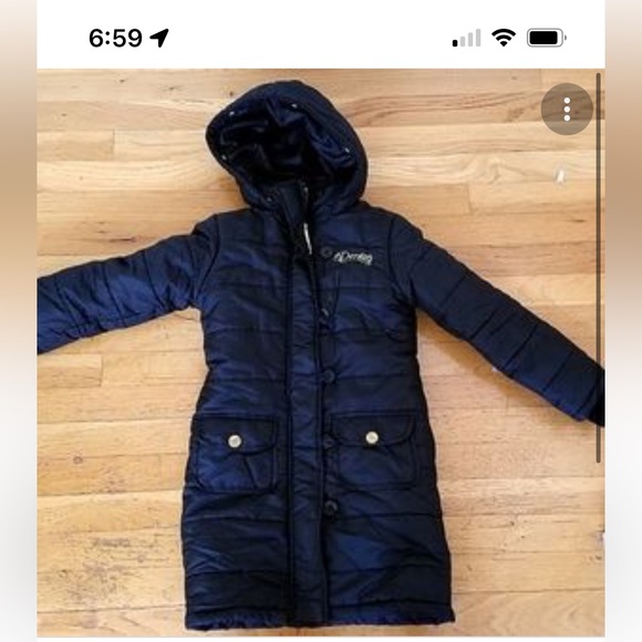 Super cute and stylish coat from Beyonce's House of Dereon line. - Picture 3 of 4